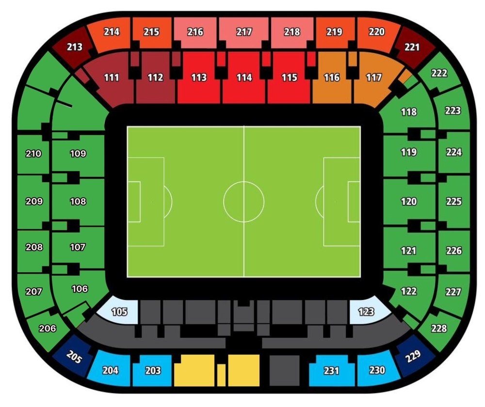 Serie A Juventus-stadion, Turijn, Italië